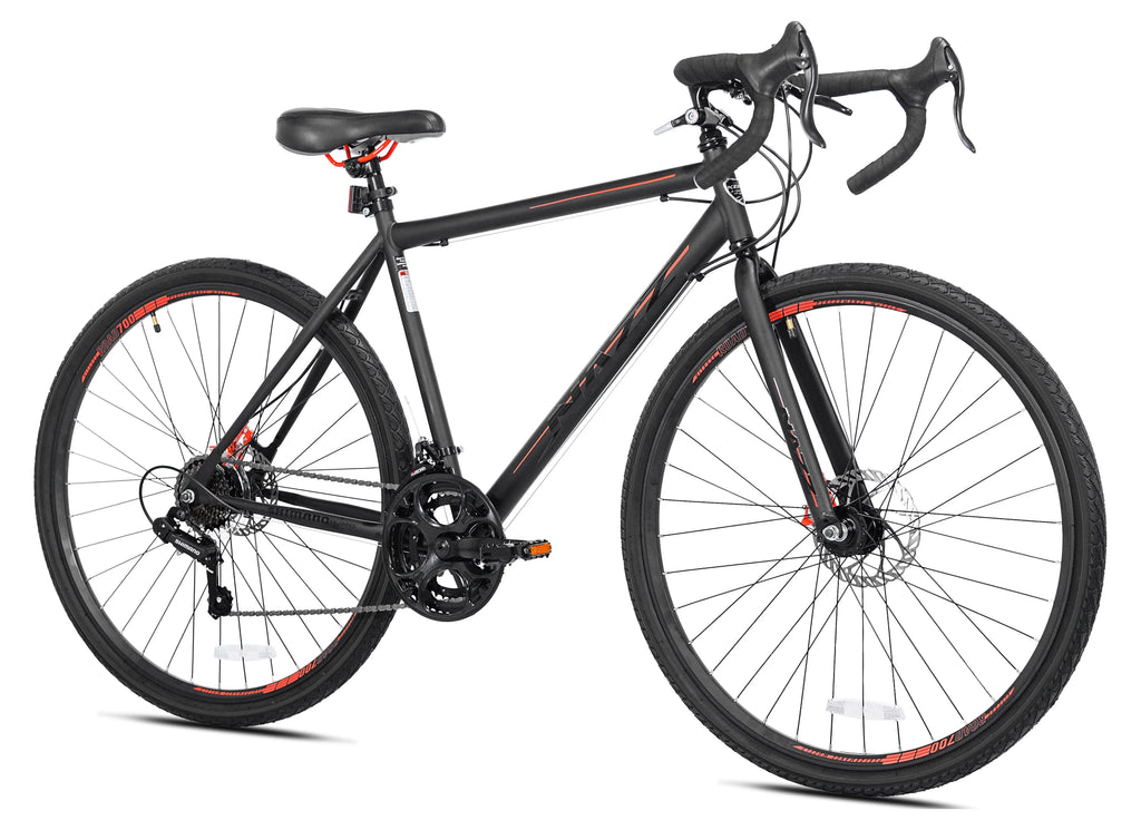 Black 700c Men's Gravel Road Bike Y23406