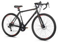 Black 700c Men's Gravel Road Bike Y23406