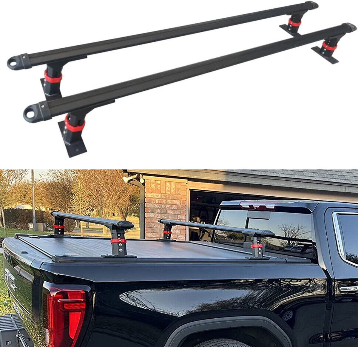 Tonneau Cover with T-Slot Cross Bars H2013