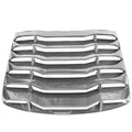 Rear Window Louver ABS Plastic Carbon Fiber Print Sun Shade B2323