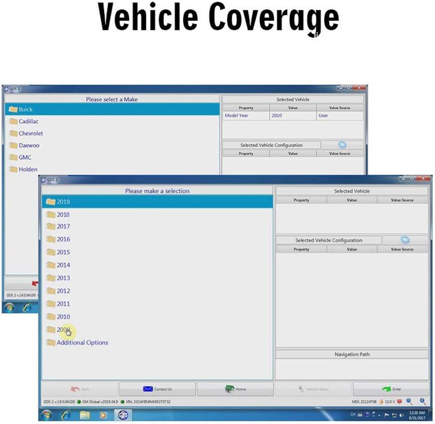 VCX Nano Diagnostic Tool for GM/OPEL with GDS2 and Tech2WIN Q2109
