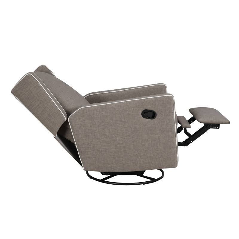 Gray Recliner / Glider N7477