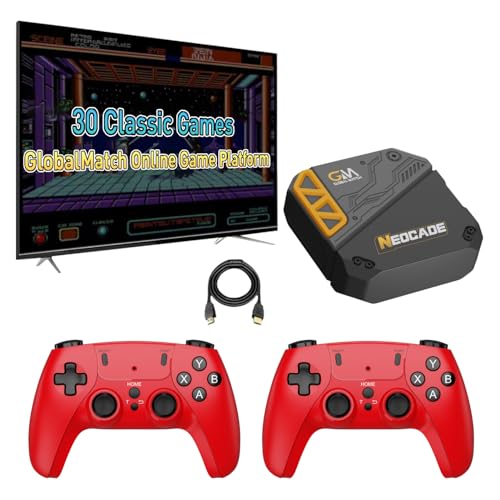 Retro Gaming Console with 2.4G Wireless Controllers F2823