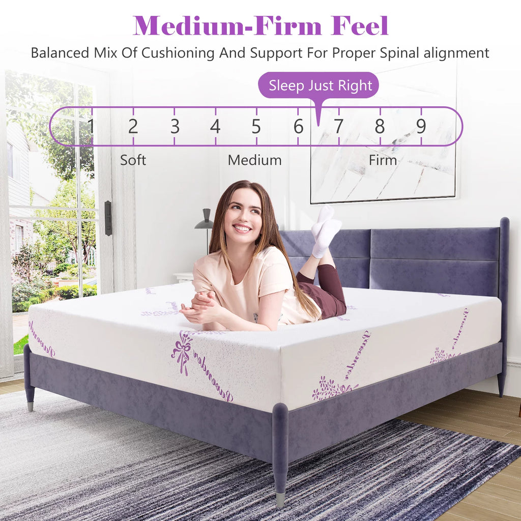Twin Cooling Memory Foam Mattress N7047