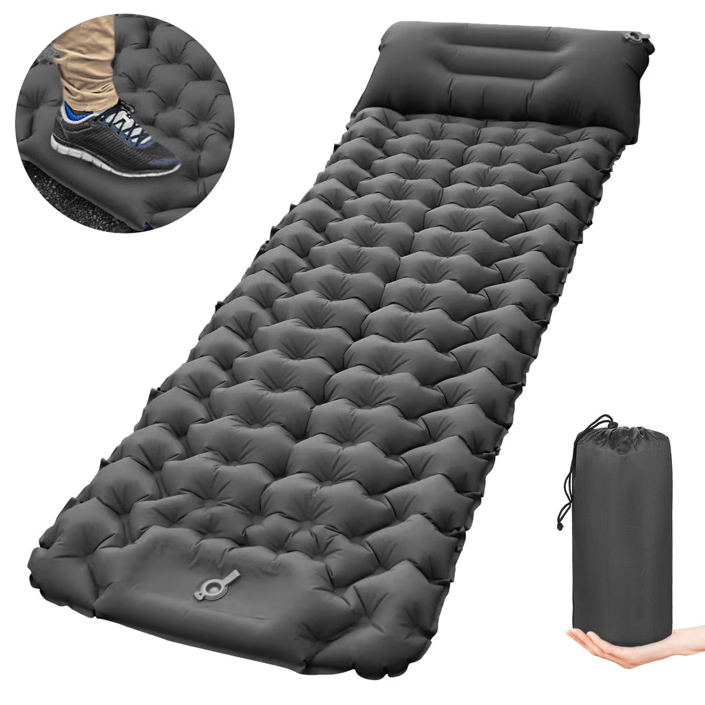 Ultralight Inflatable Camping Sleeping Pad with Built-in Pump Z98497