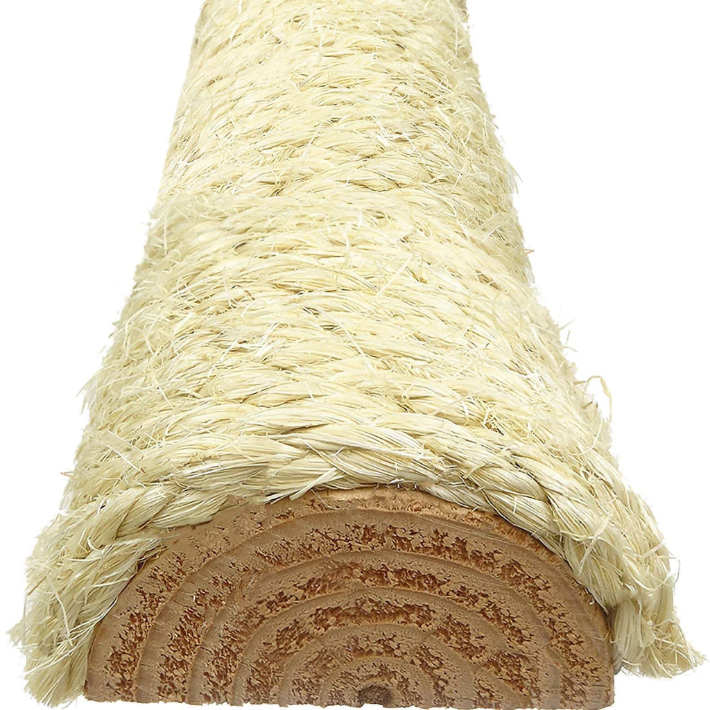 Beige Solid Wood Scratching Post N91005