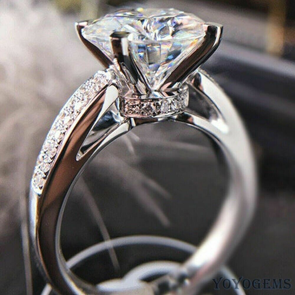 14K White Gold Solitaire Engagement Ring G330603
