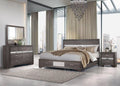 Queen Bedroom Set 5Pcs Weathered Grey W58513