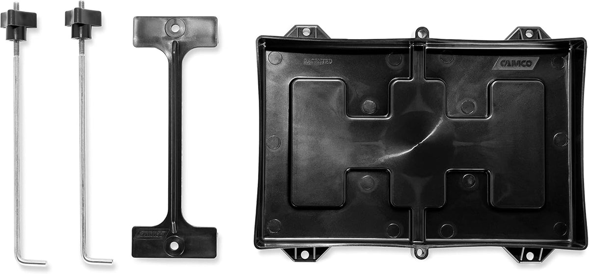 Black Battery Hold-Down Tray D842179