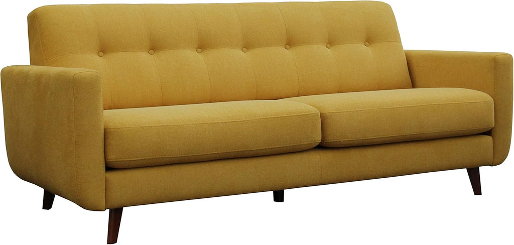 Caramel Leather Ottoman Y2216