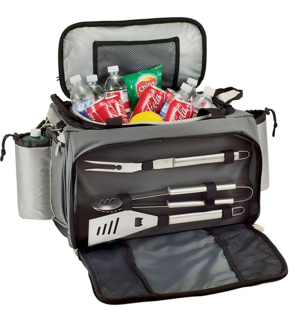 Cooler and Propane Gas Grill R414