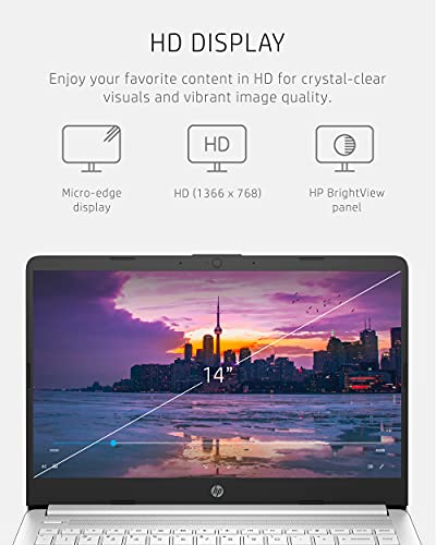 14-inch Laptop, Intel Celeron N4020, 4 GB RAM, 64 GB Storage, Windows 11 Home W471