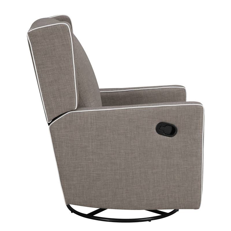 Gray Recliner / Glider N7477