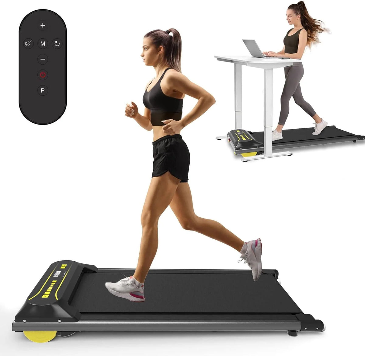 2.5HP Under Desk Treadmill with LED Display L952241