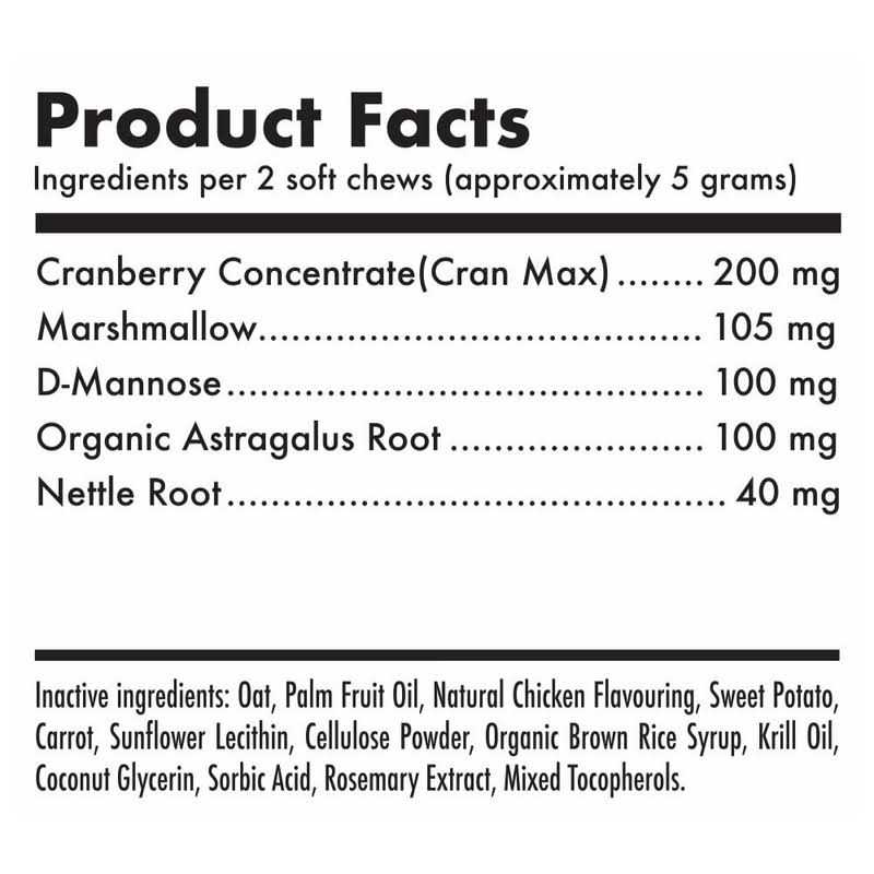 Cranberry UTI Chews for Dogs Y7673