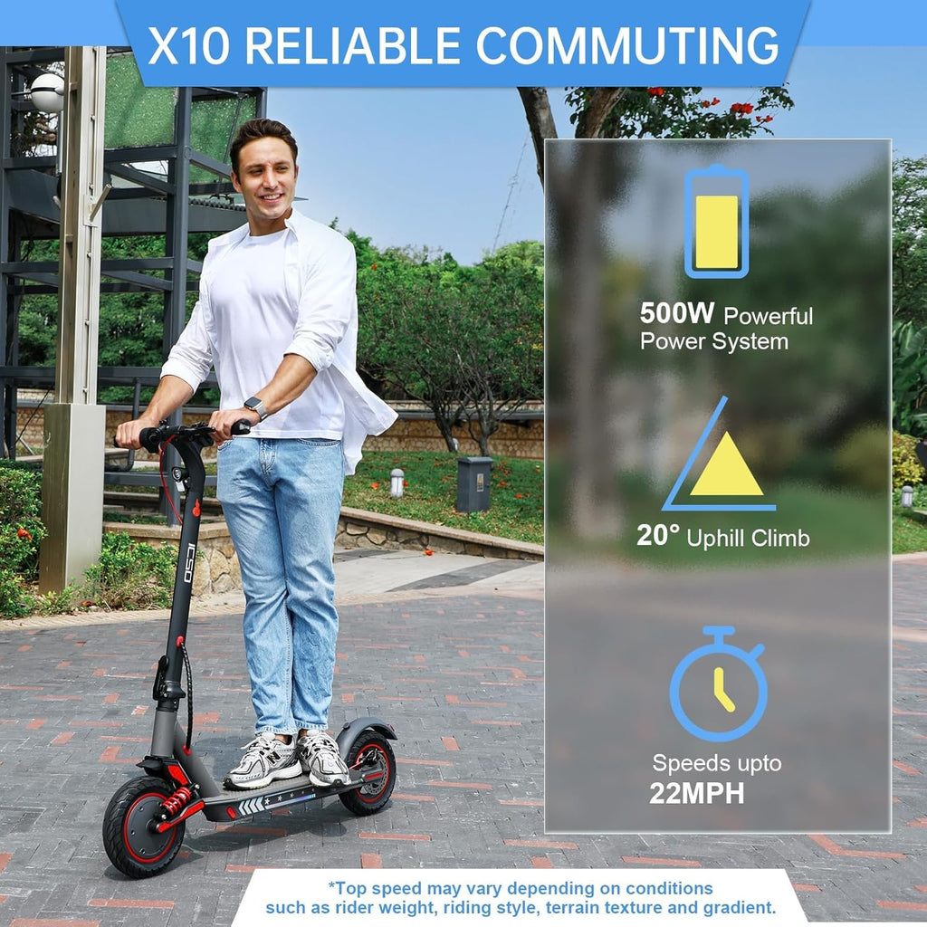 10" Solid Tire Electric Scooter N7601