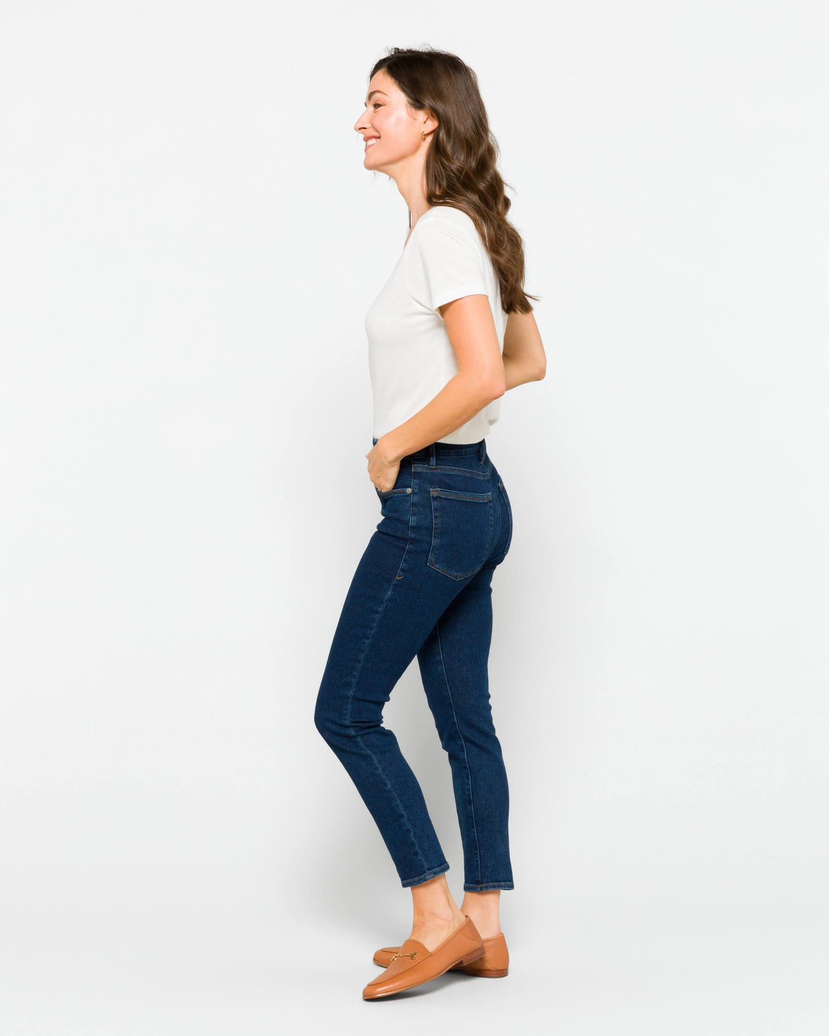 Crop Jean Size 2 Blue V25152