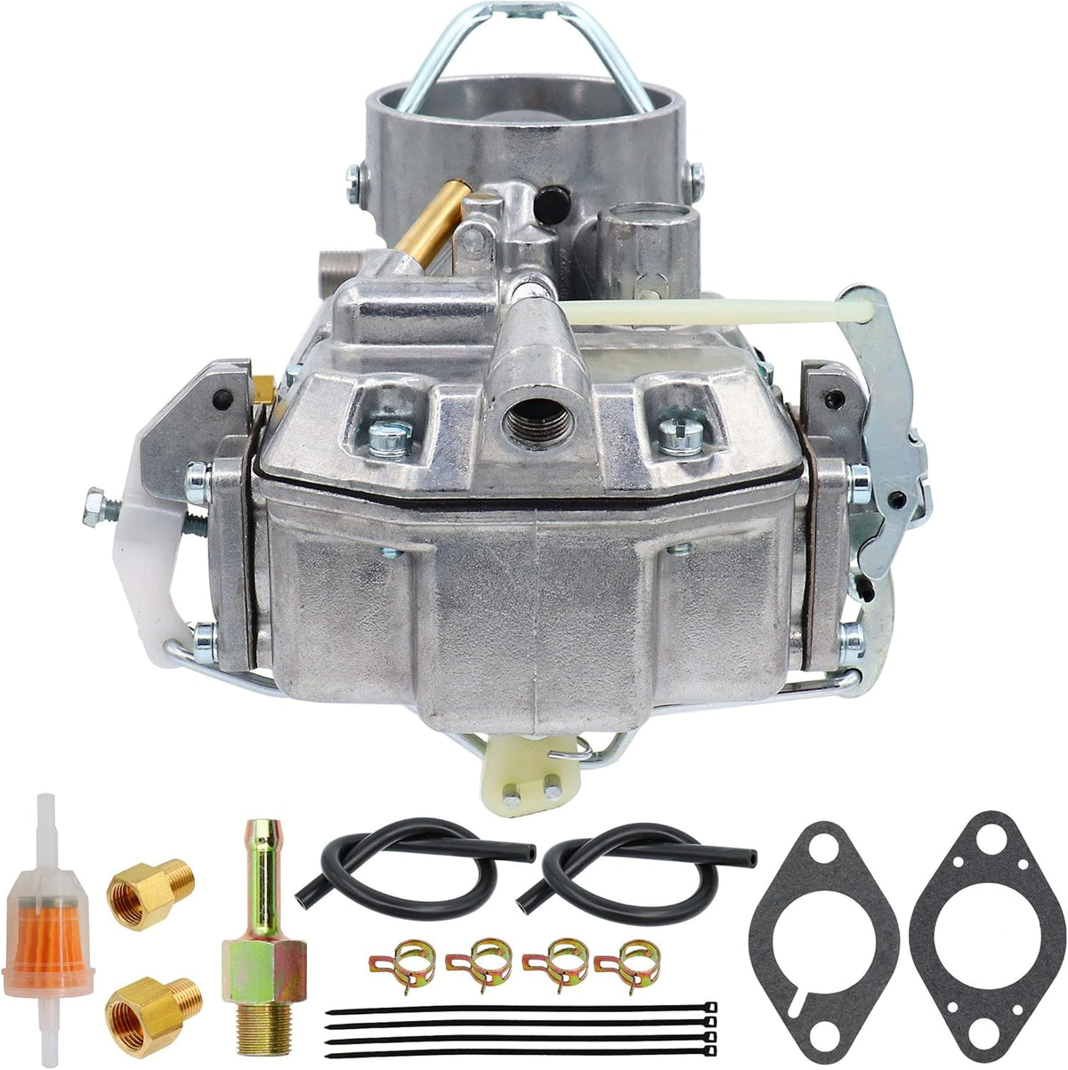 Autolite 1100 1 Barrel Carburetor Straight 6 Cylinder 170/200 CID with Automatic Choke I4357