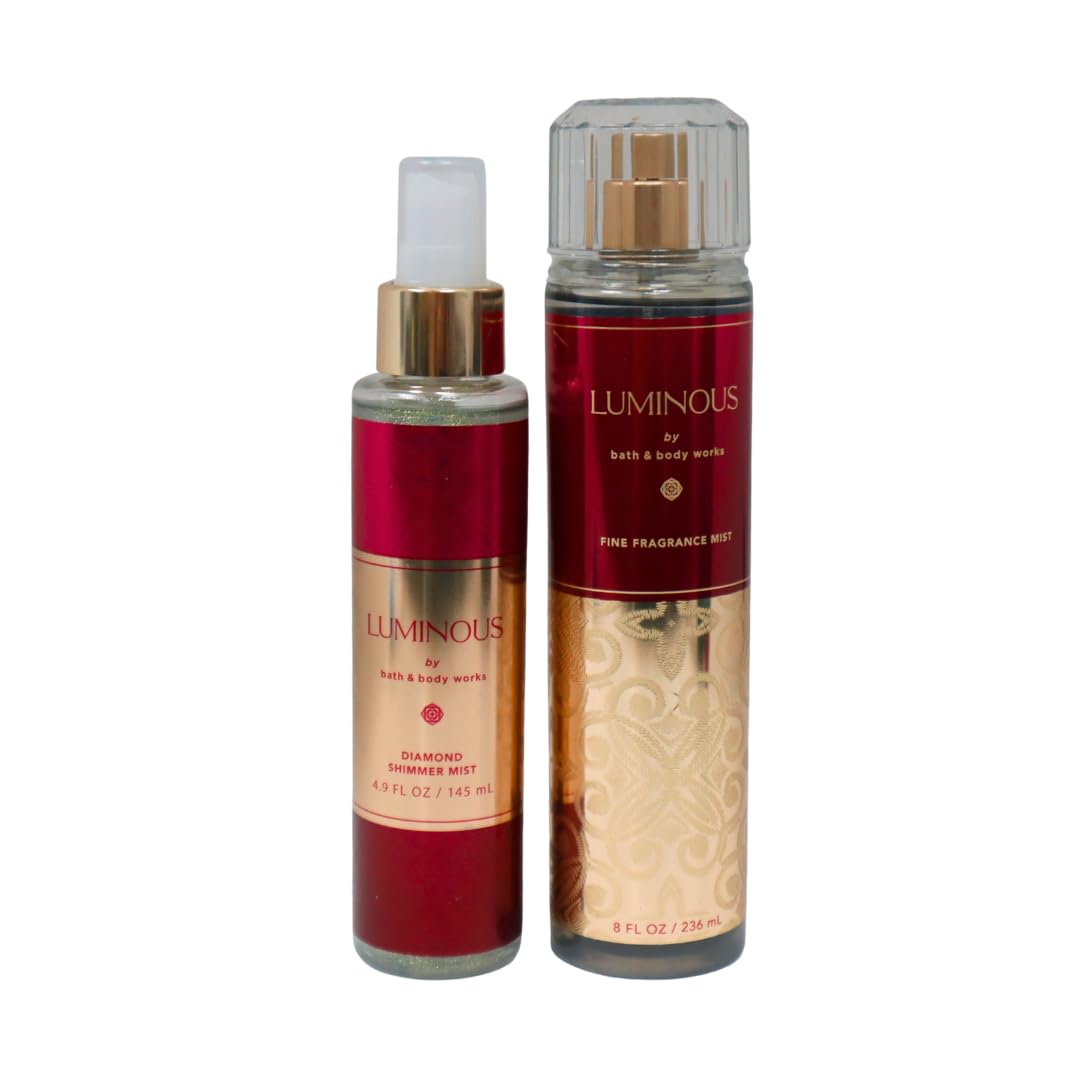 8 oz Fine Fragrance Body Mist & 4.9 oz Fine Fragrance Shimmer Body Mist Gift Set I29170