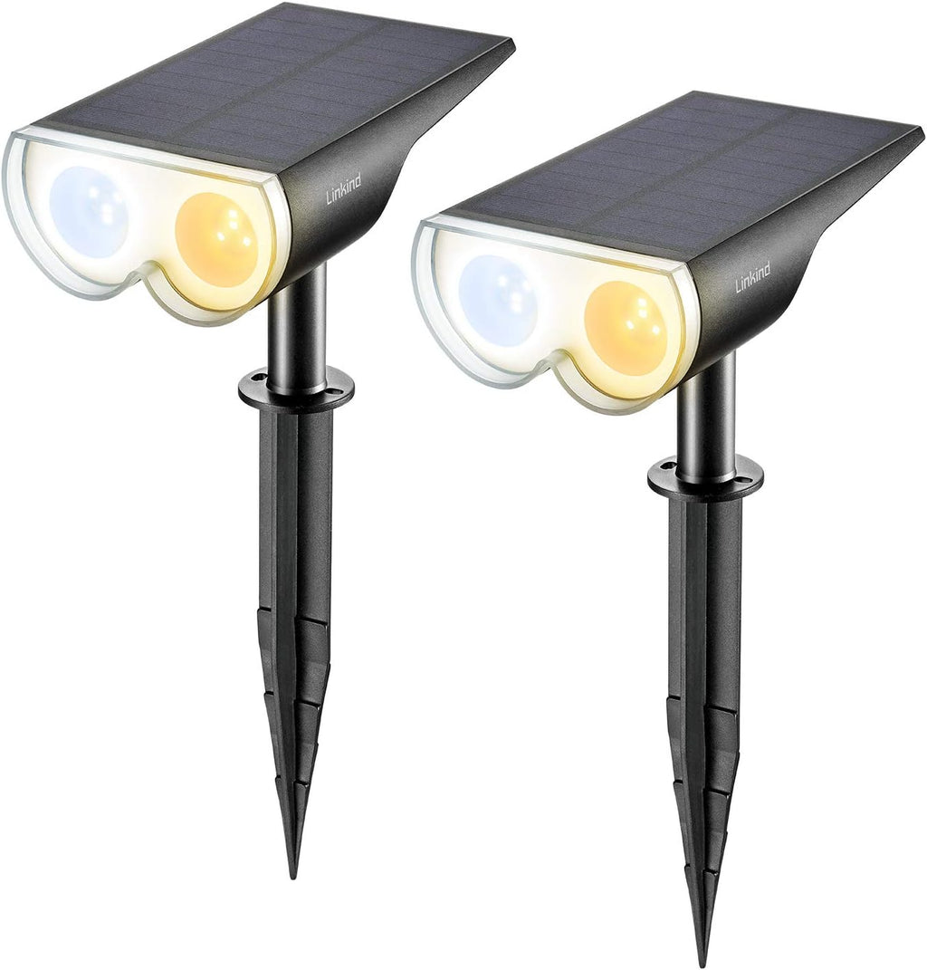 4-Pack Solar Landscape Spotlights F394