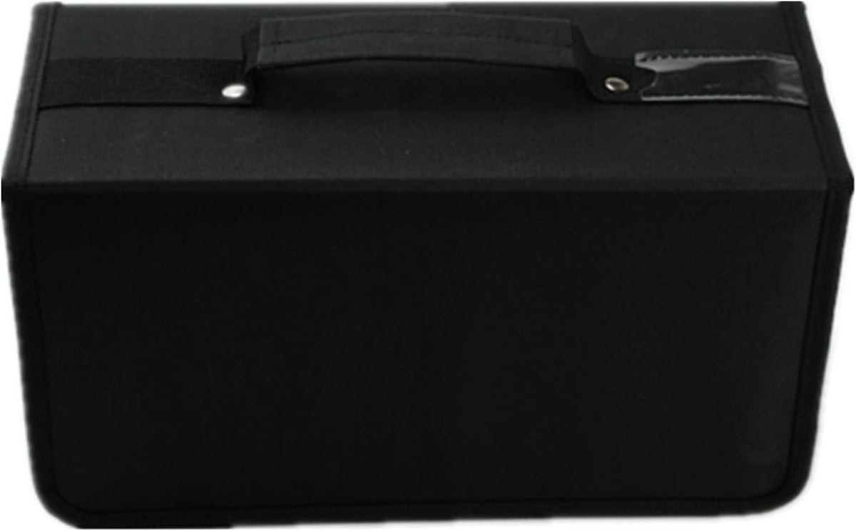 168 Capacity Black CD/DVD Case Holder J56490