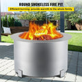 21.5 inch Stainless Steel Smokeless Fire Pit V171128