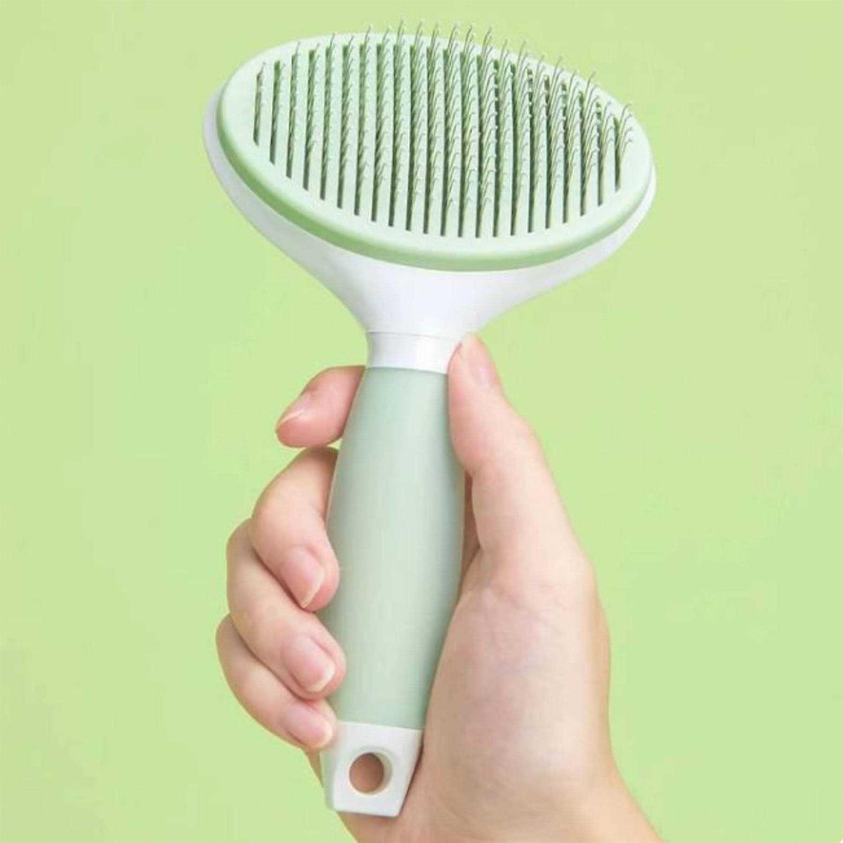 Cream Pet Grooming Brush N449