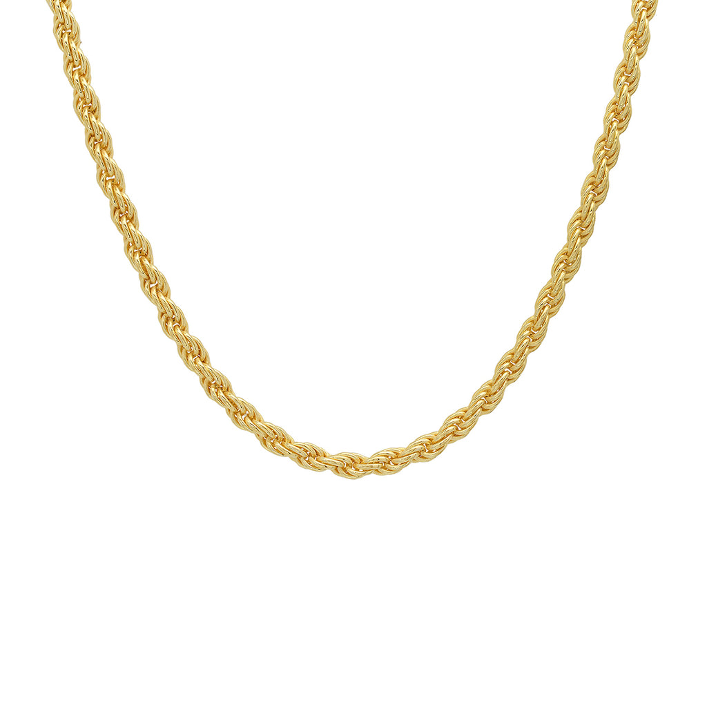 Gold Italian Rope Chain 22" - 30" B6355