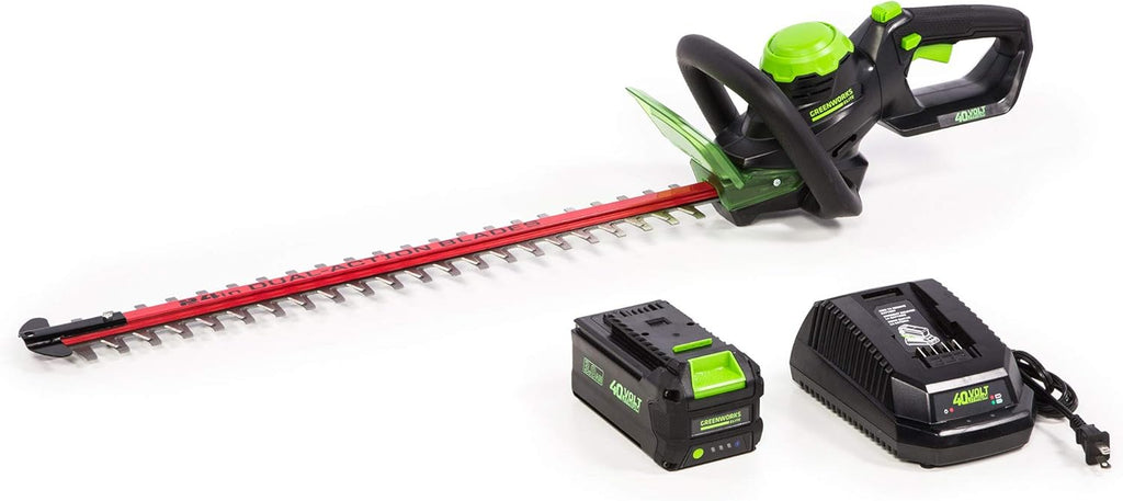 40V 24" Cordless Hedge Trimmer with 2.0Ah Battery and Charger D902045