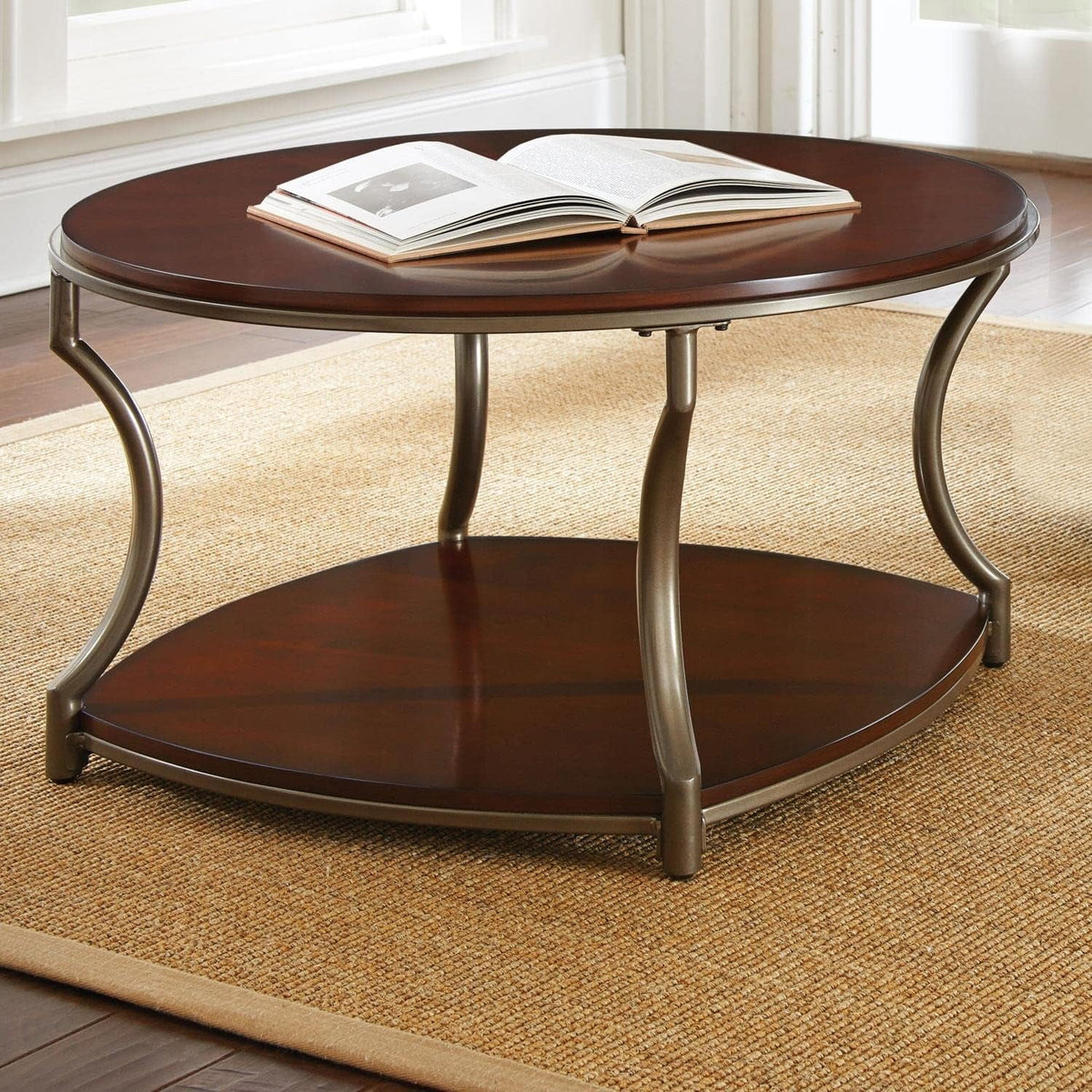 Cherry Tops Merlot Finish Cocktail Table L7566