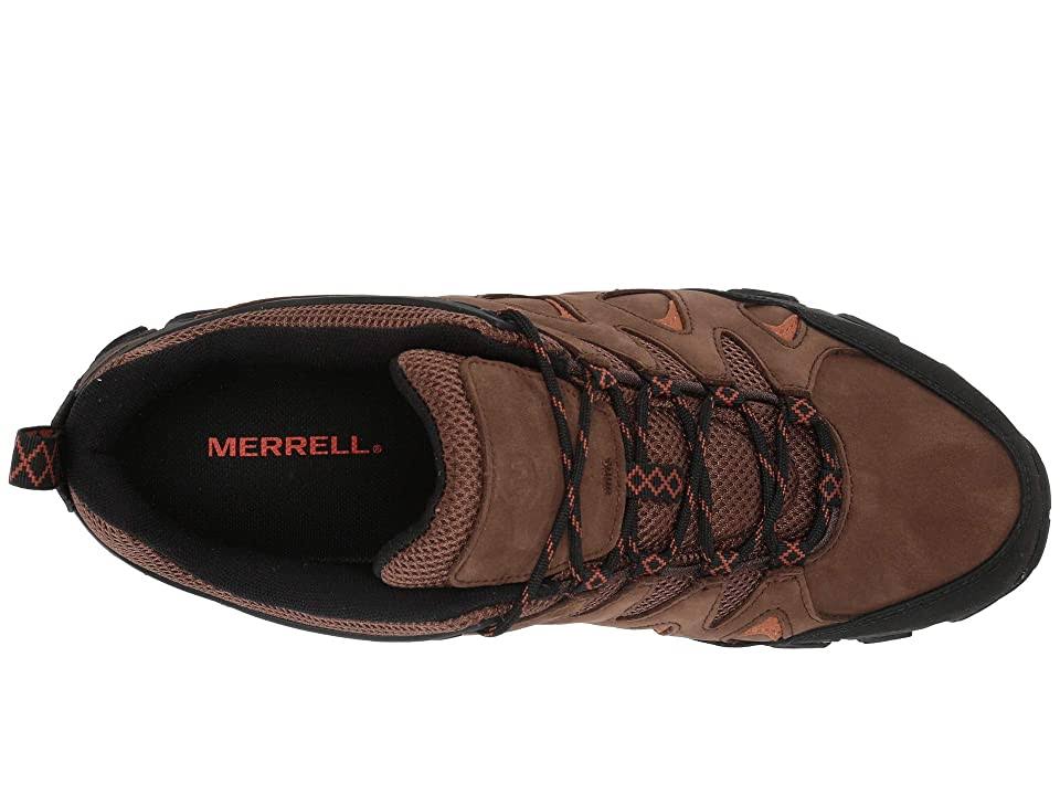 Men's Pulsate Leather Shoes, Size 12, Dark Earth H5075