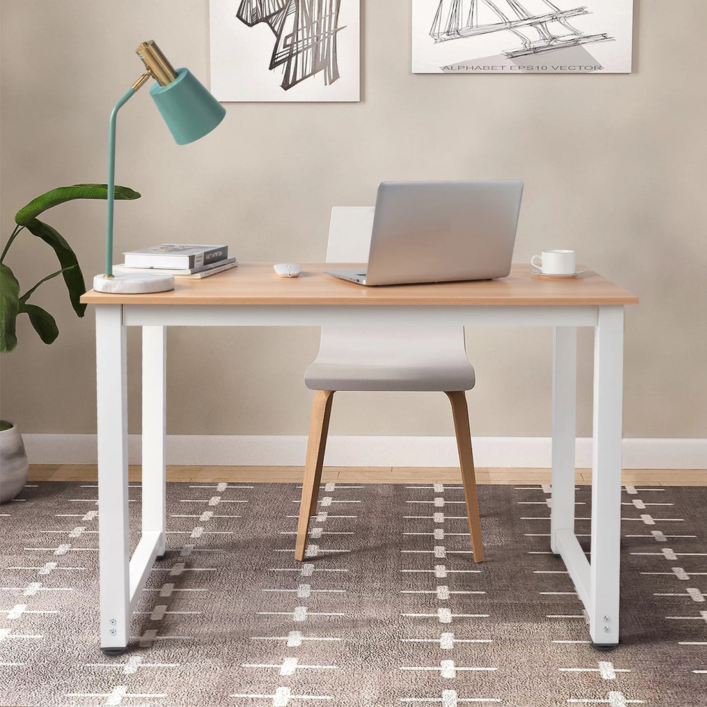 Wood Computer Desk Study Table Workstation K16412