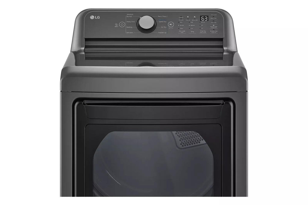 Black Front Load Electric Dryer B6536