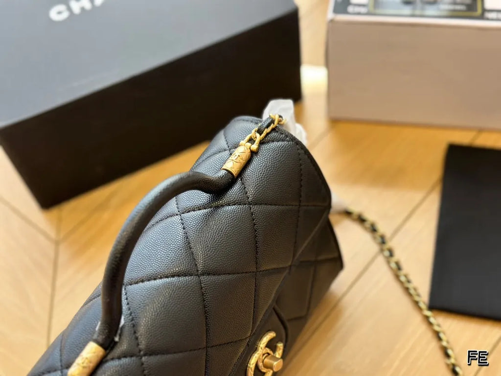 Mini Flap Bag with Top Handle I3614