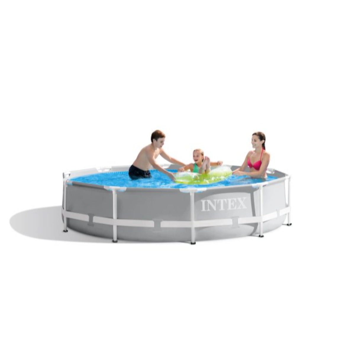 10ft x 30in Prism Frame Above Ground Swimming Pool with Filter Pump D50692