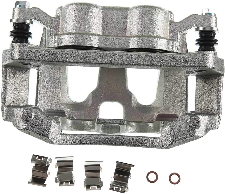 Brake Caliper Assembly with Bracket Rear Left Driver Side Pack of 2 M93715