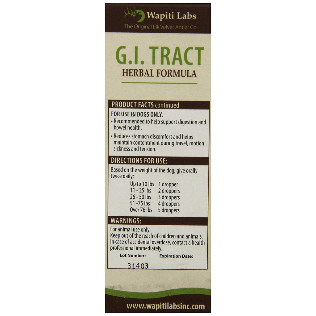 Dog Gi Tract Formula C791