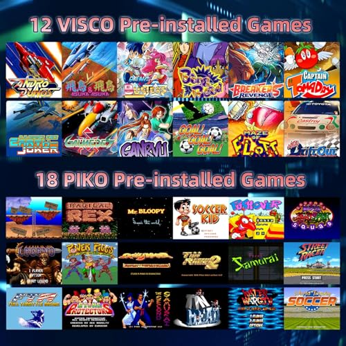 Retro Gaming Console with 2.4G Wireless Controllers F2823