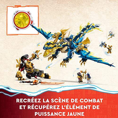 Large Construction Toy with Figures and 6 Ninja Minifigures B777