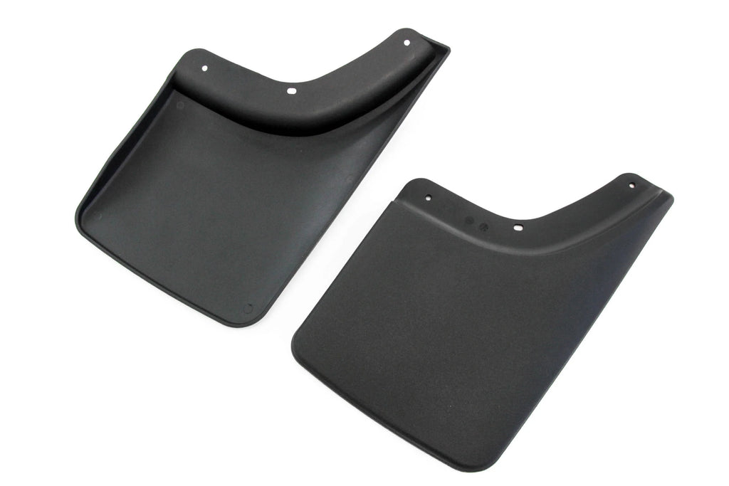 Mud Flaps Guards Splash No Flares Rear Molded 2pc Set B294906