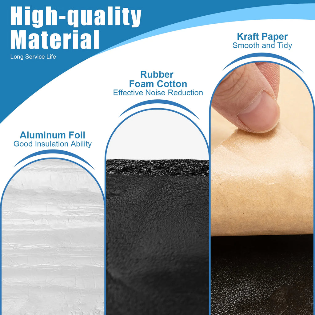 120" x 40" Automotive Sound Deadening Insulation Mat J646