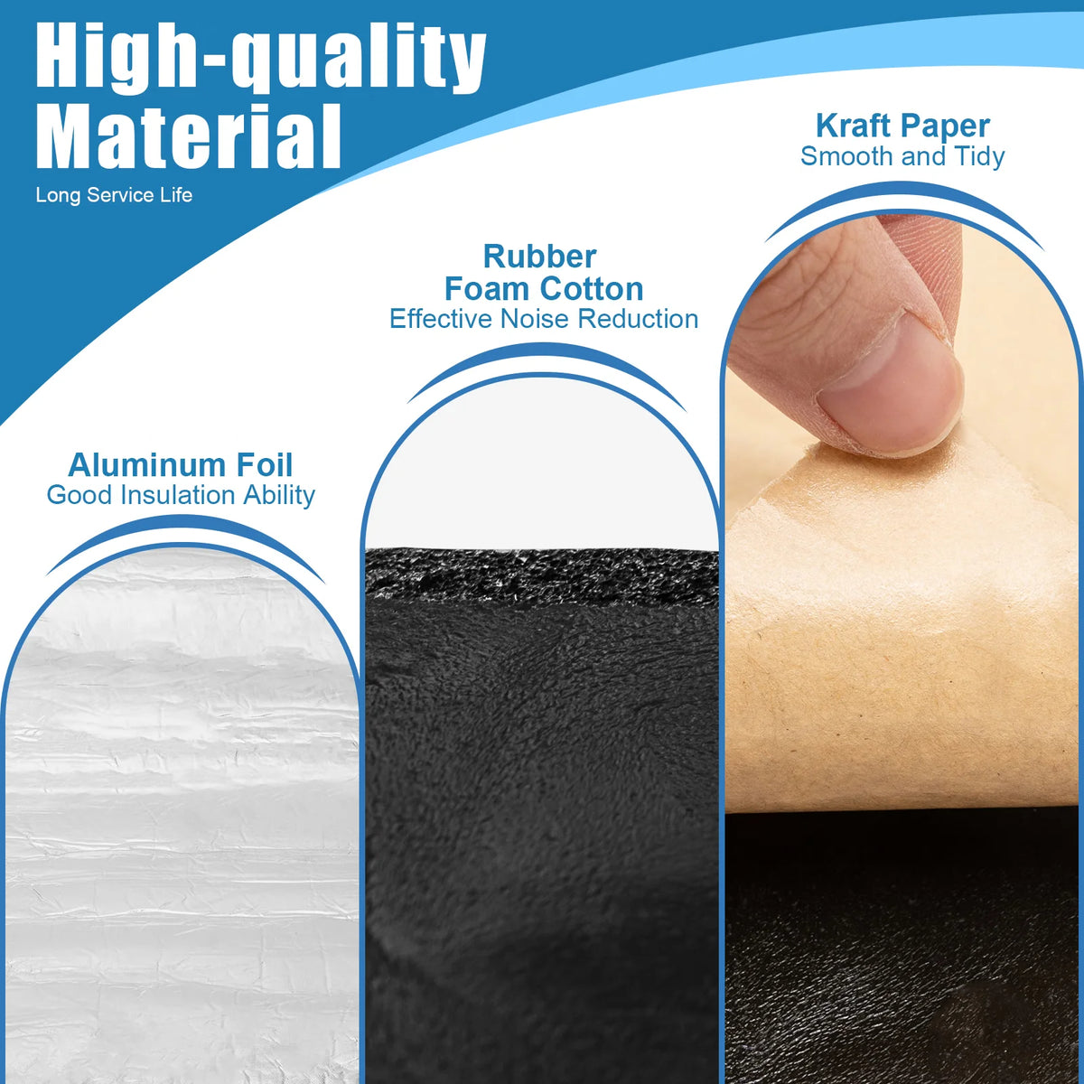 120" x 40" Automotive Sound Deadening Insulation Mat J646