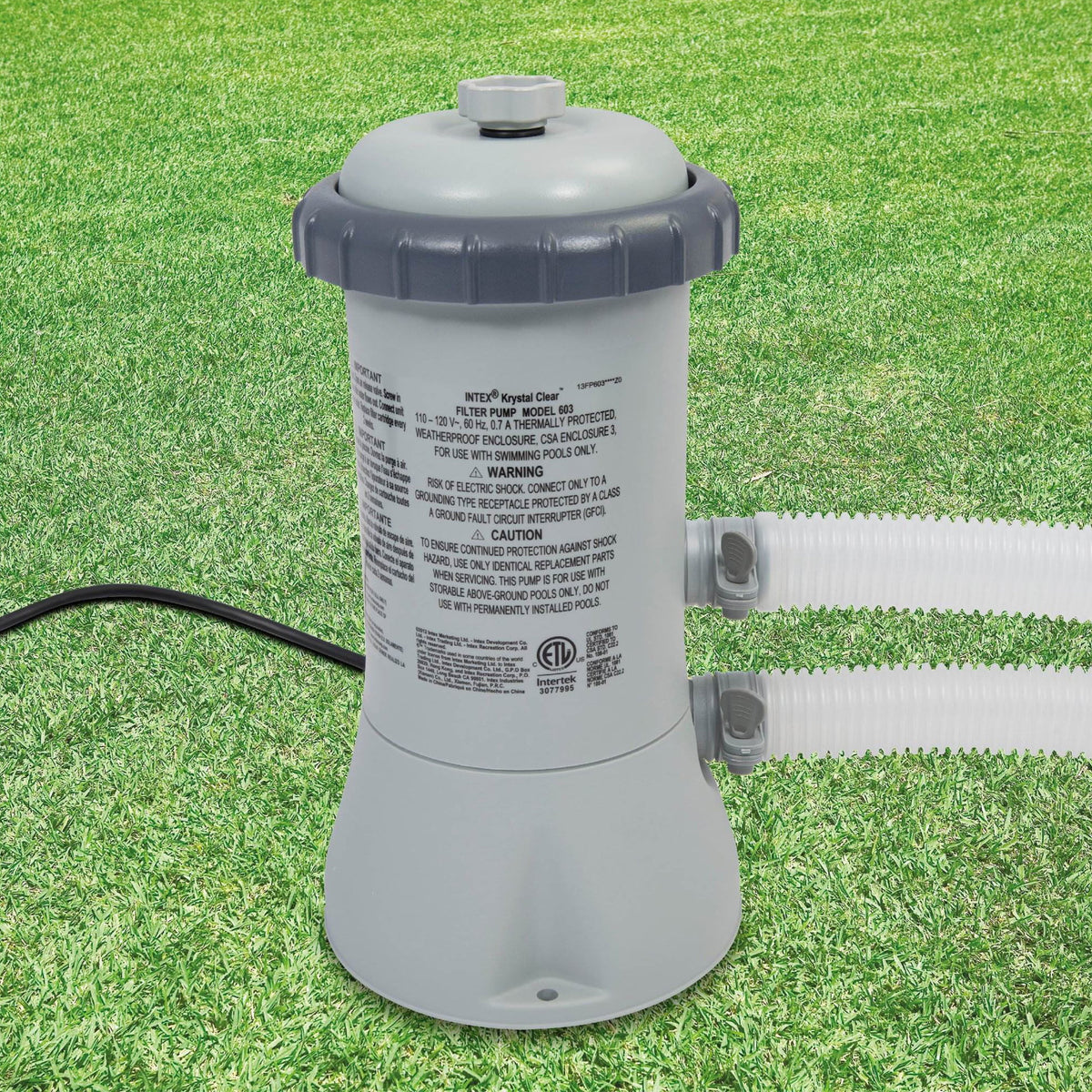 15ft x 33in Above Ground Swimming Pool with Filter Pump R363353