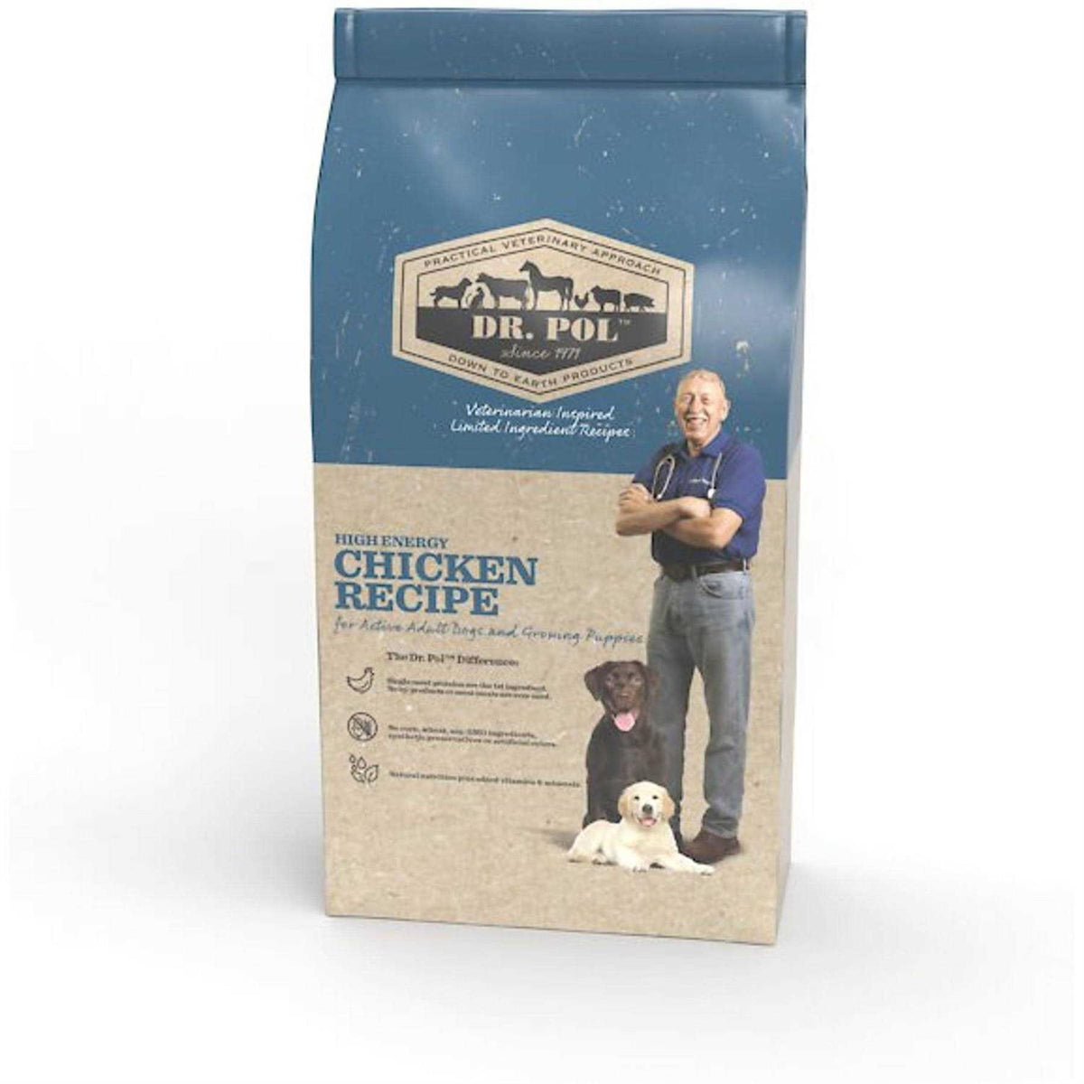 High Energy Chicken Recipe Dry Dog Food A637877