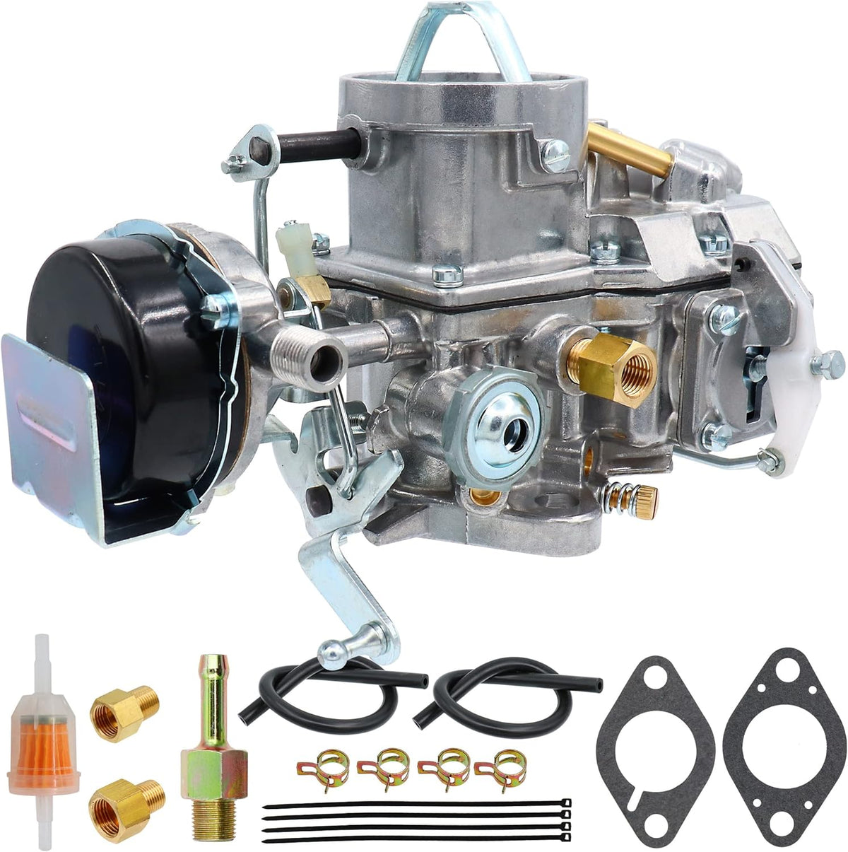 Autolite 1100 1 Barrel Carburetor Straight 6 Cylinder 170/200 CID with Automatic Choke I4357