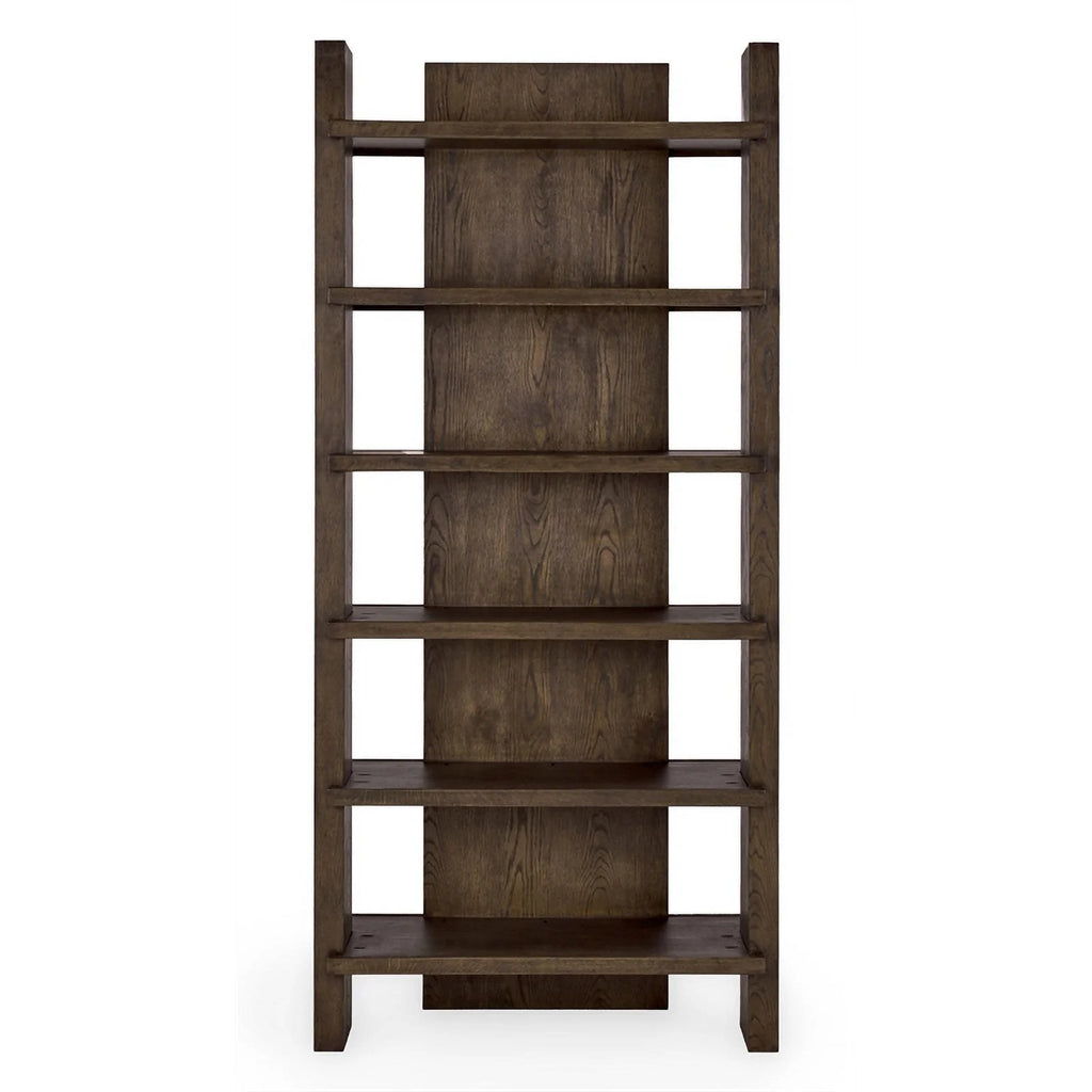 6 Shelf Tall Wood Bookcase W3469