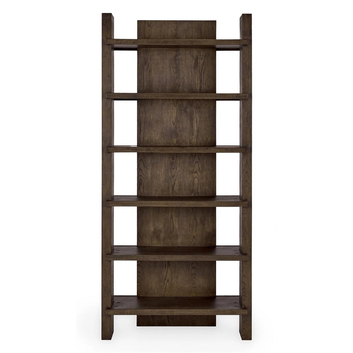 6 Shelf Tall Wood Bookcase W3469