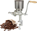 Cast Iron Manual Grain Mill Grain Grinder Coffee Grinder Silver E9120
