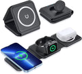 3 in 1 Magnetic Foldable Wireless Charger, Black N630