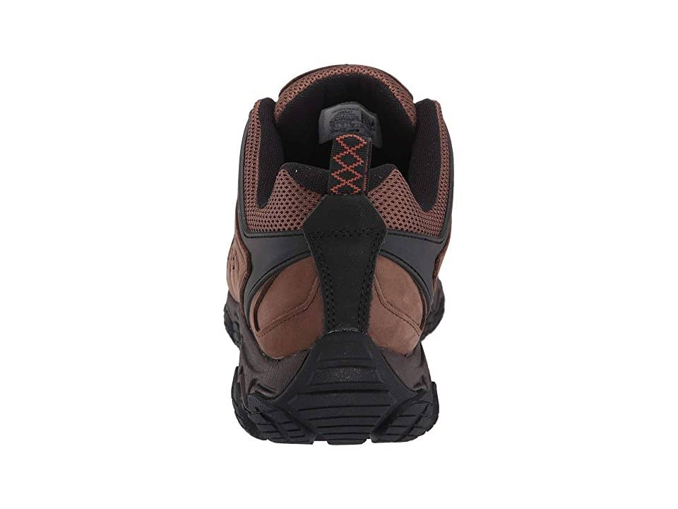 Men's Pulsate Leather Shoes, Size 12, Dark Earth H5075